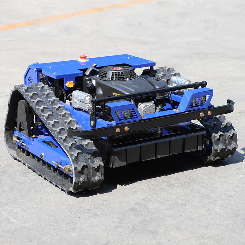 Cortadora de pendientes con control remoto