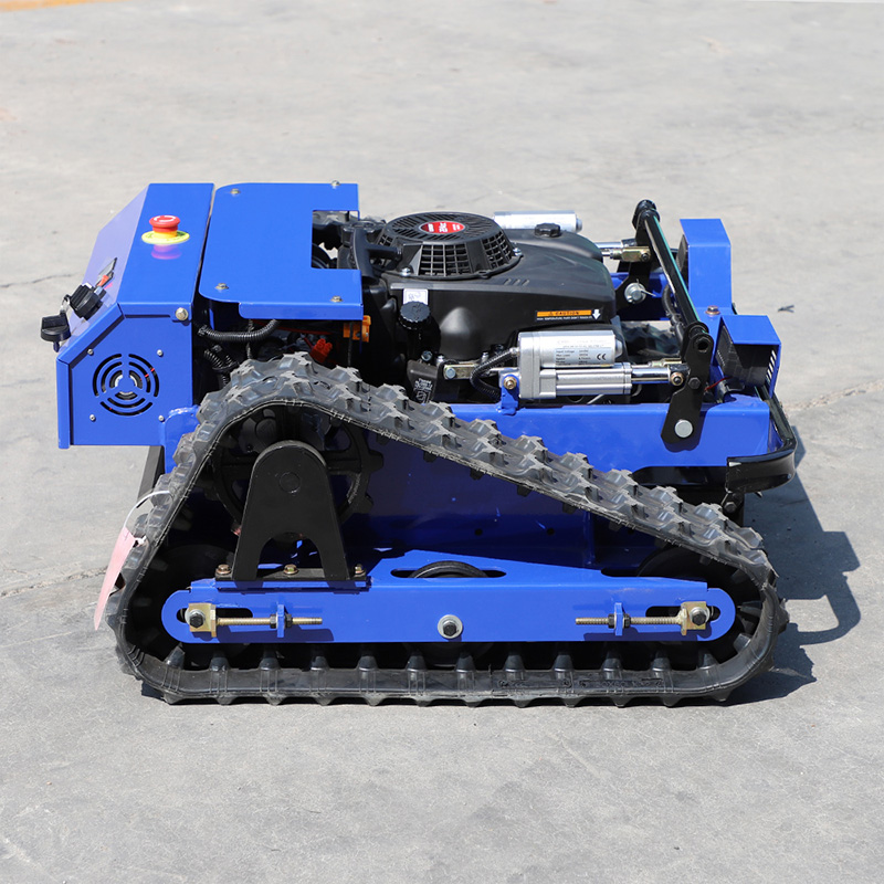 Cortadora de pendientes con control remoto