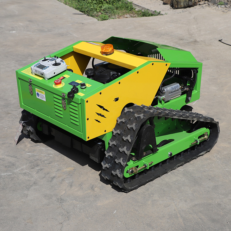 Desbrozadora con control remoto