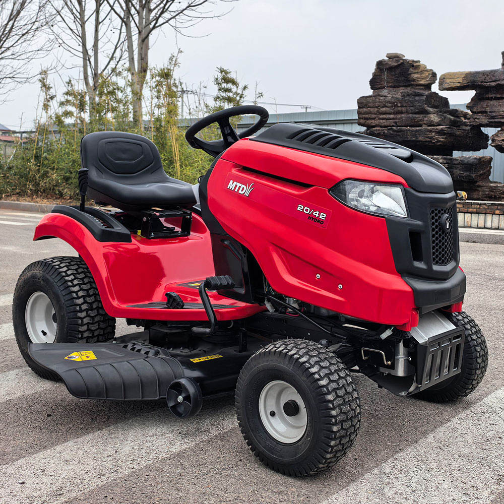 Cortadora de césped con asiento