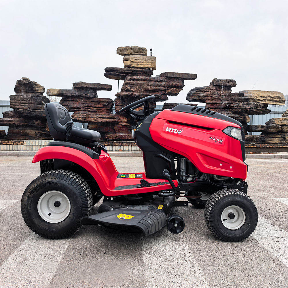 Cortadora de césped con asiento