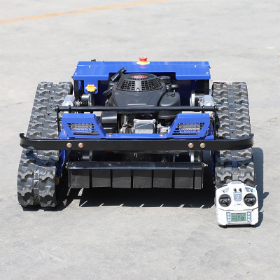 Cortadora de pendientes con control remoto