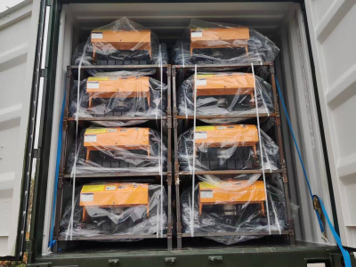 Cortadoras de césped en stock en almacenes europeos de ultramar