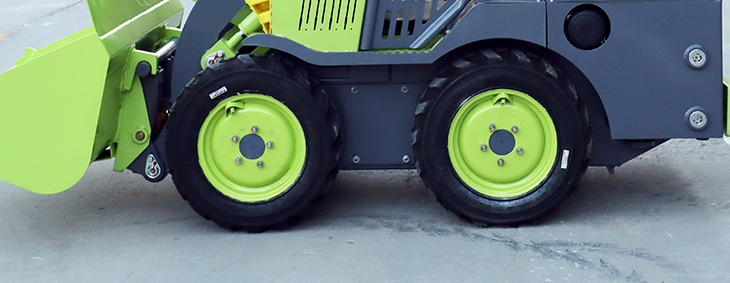 Minicargador de ruedas