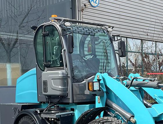 Cargadora de ruedas de servicio pesado