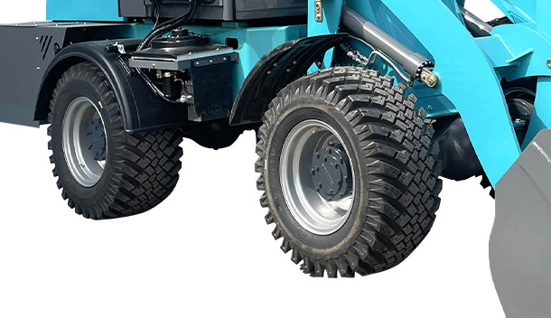 Cargadora de ruedas de servicio pesado