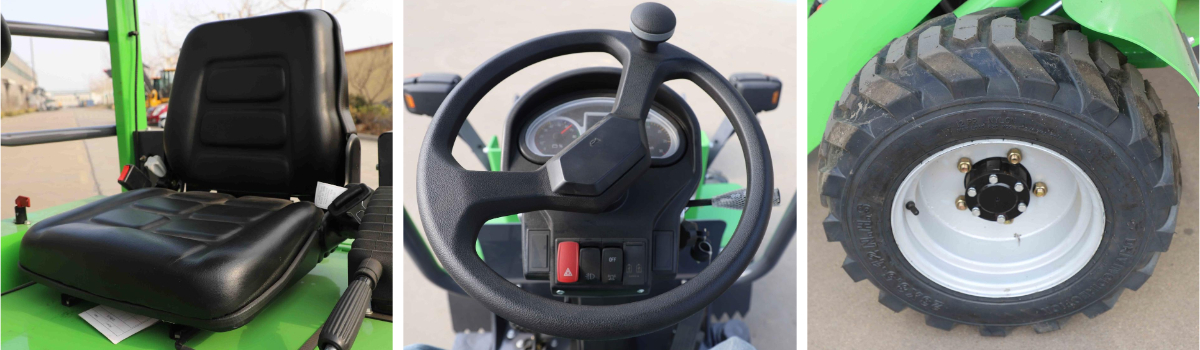 Cargador de ruedas compacto