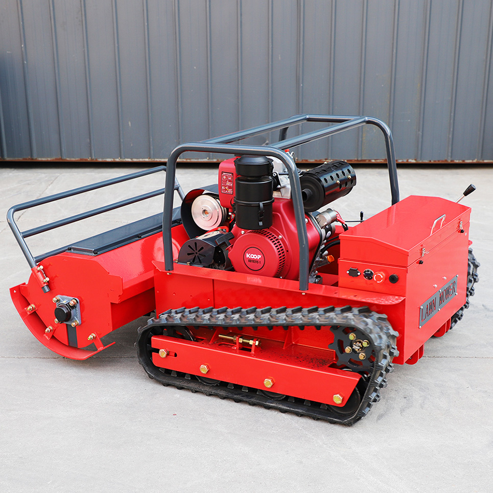 Cortadora de césped con control remoto