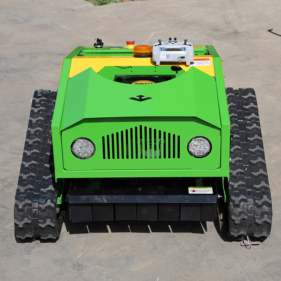 Desbrozadora con control remoto