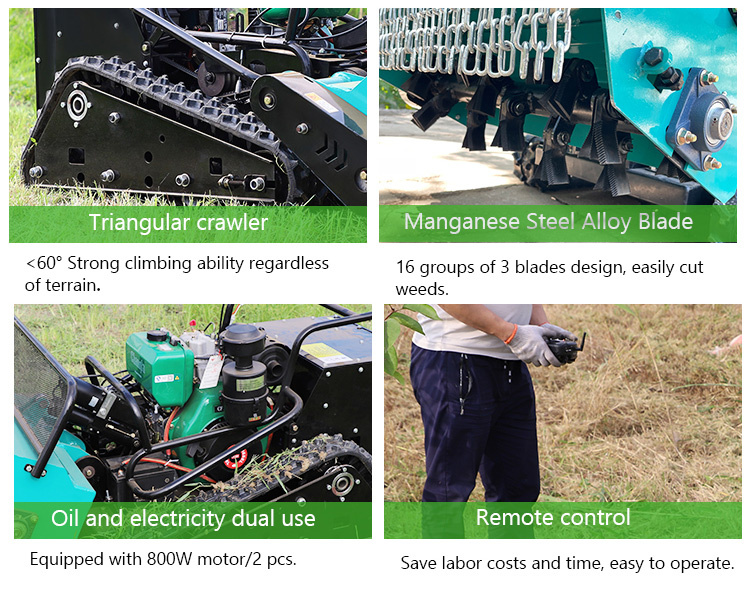 Las cortadoras de césped con control remoto son populares y revolucionan el mantenimiento del césped. Las cortadoras de césped con control remoto son populares y revolucionan el mantenimiento del césped.