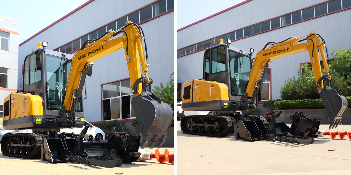 La miniexcavadora más barata