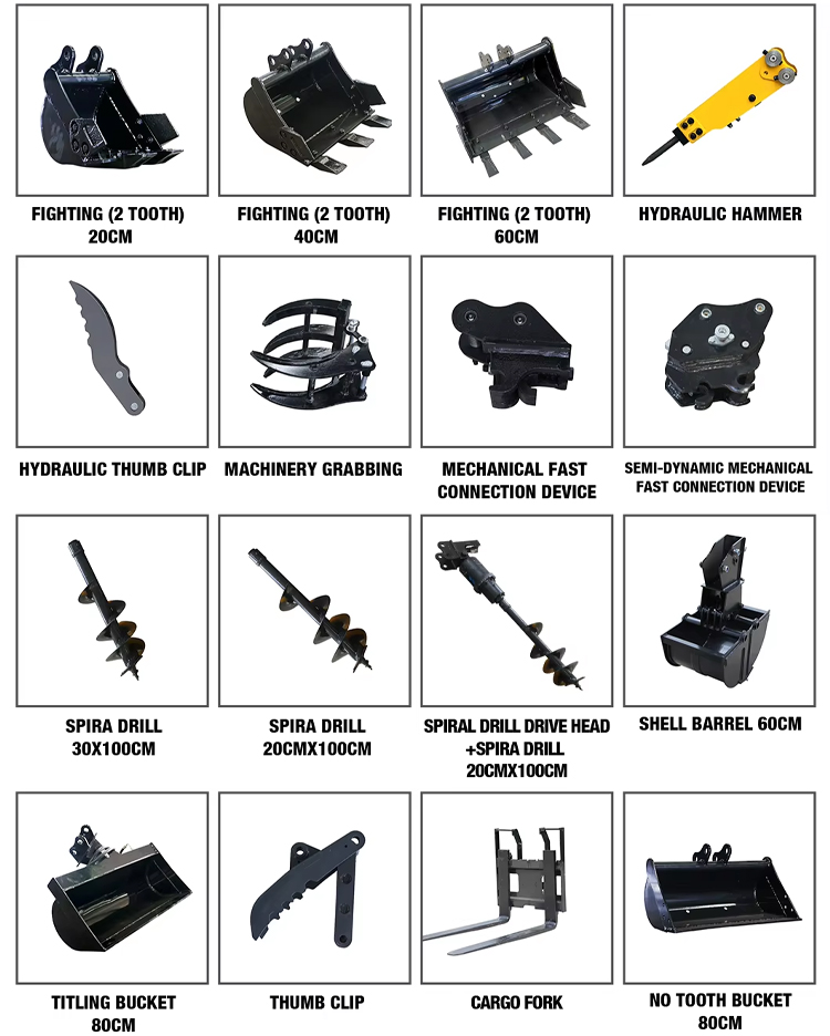 Excavadora de 3,5 toneladas Excavadora de 3,5 toneladas