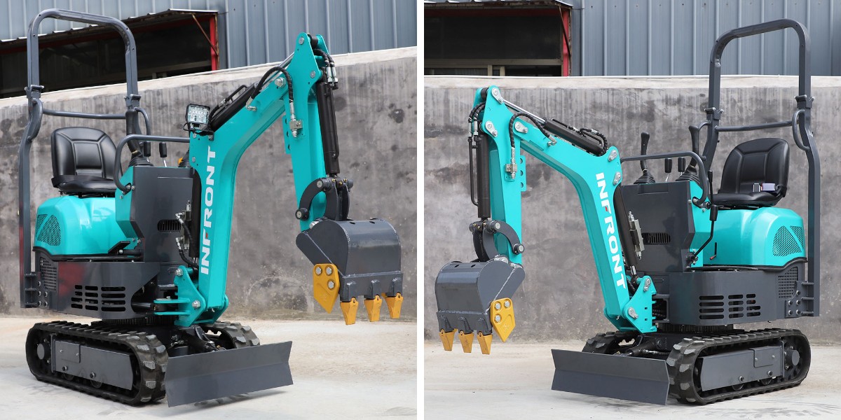 Excavadora de 0,8 toneladas