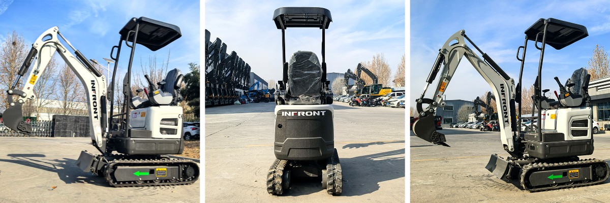 Miniexcavadora de 1,2 toneladas