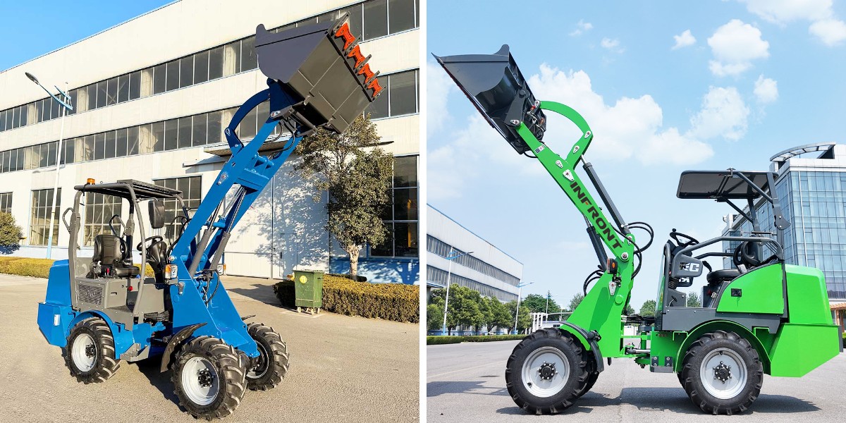 Cargador frontal eléctrico