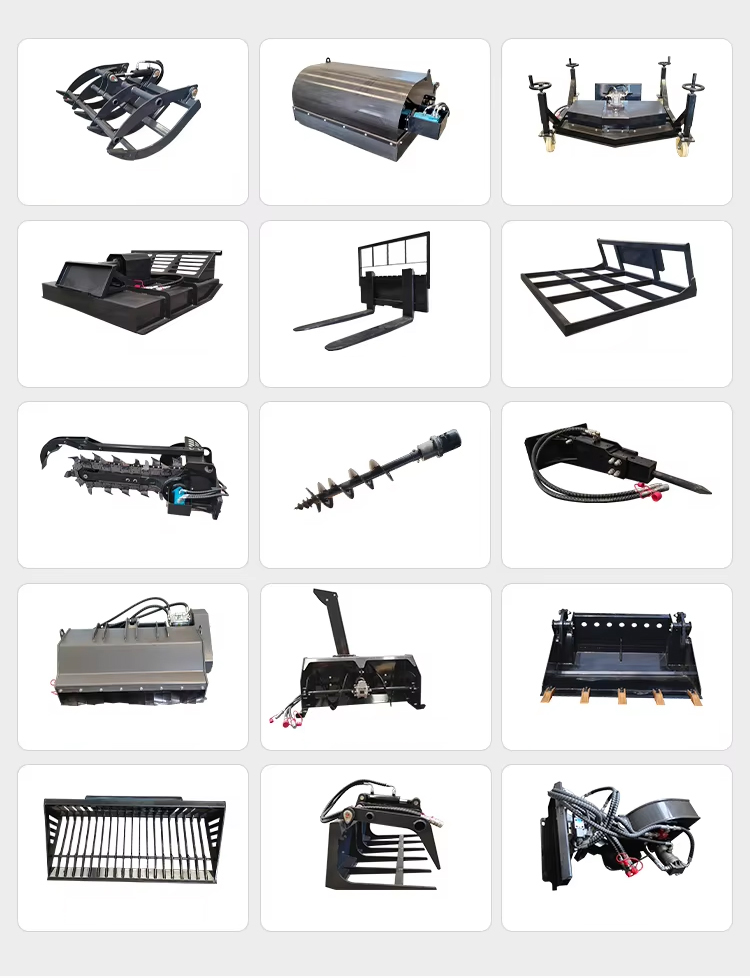 Acoplamiento rápido para minicargadora