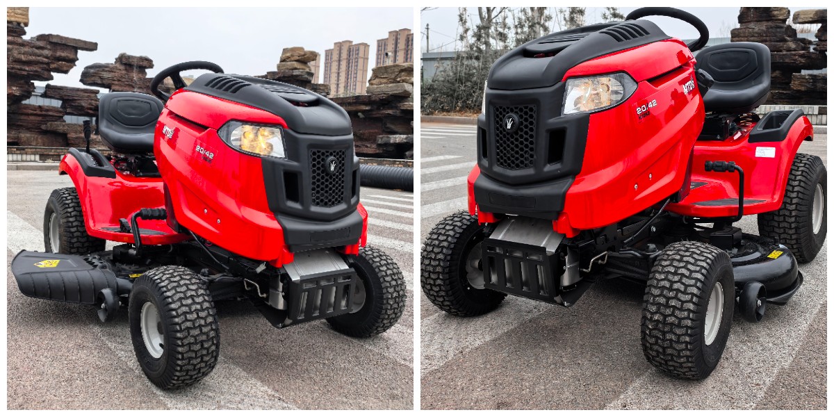 Cortadora de césped con asiento