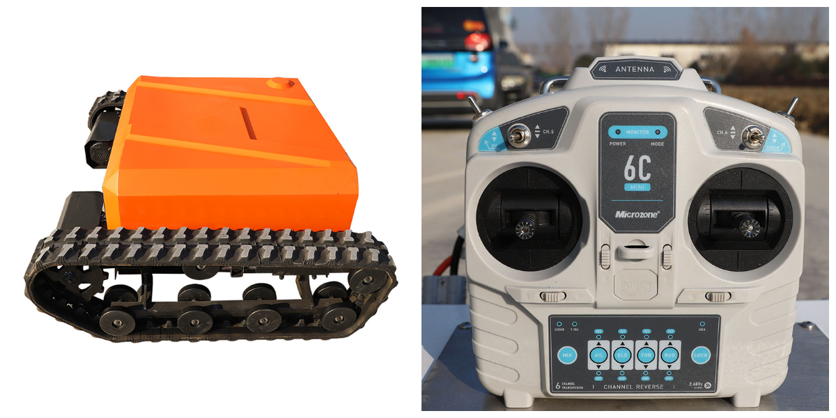 Máquina cortadora de césped