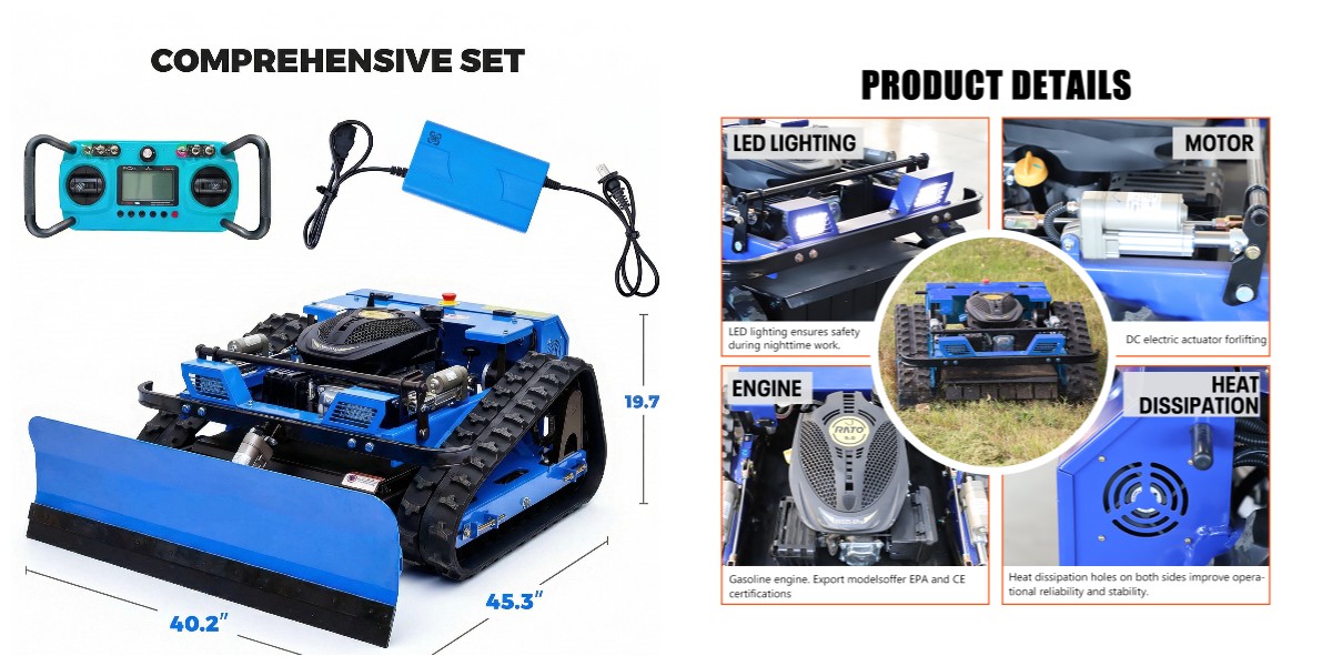 Cortadora de césped de gasolina
