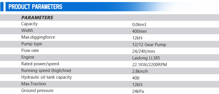 Precio de excavadora pequeña