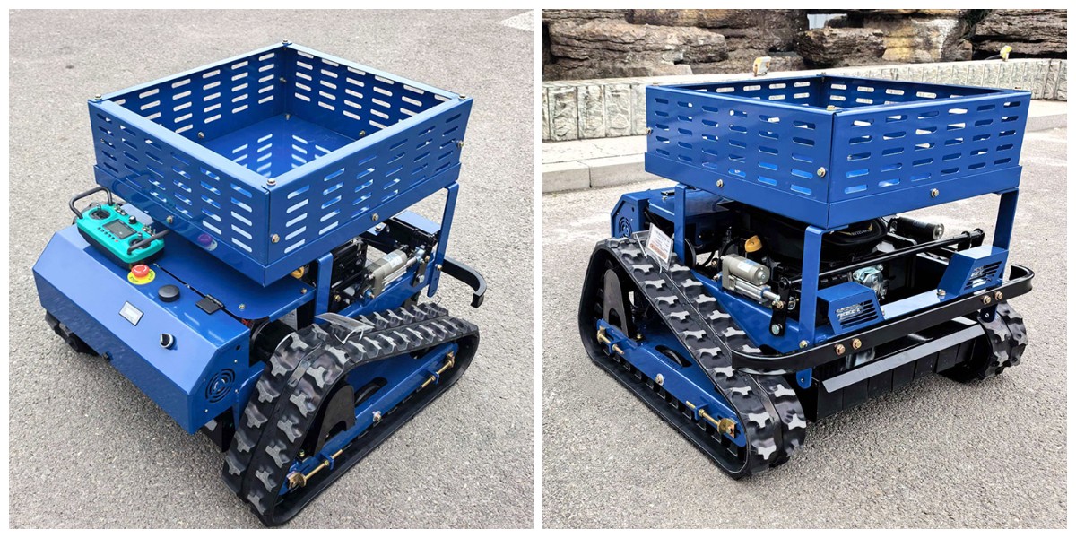 Cortacésped con control remoto