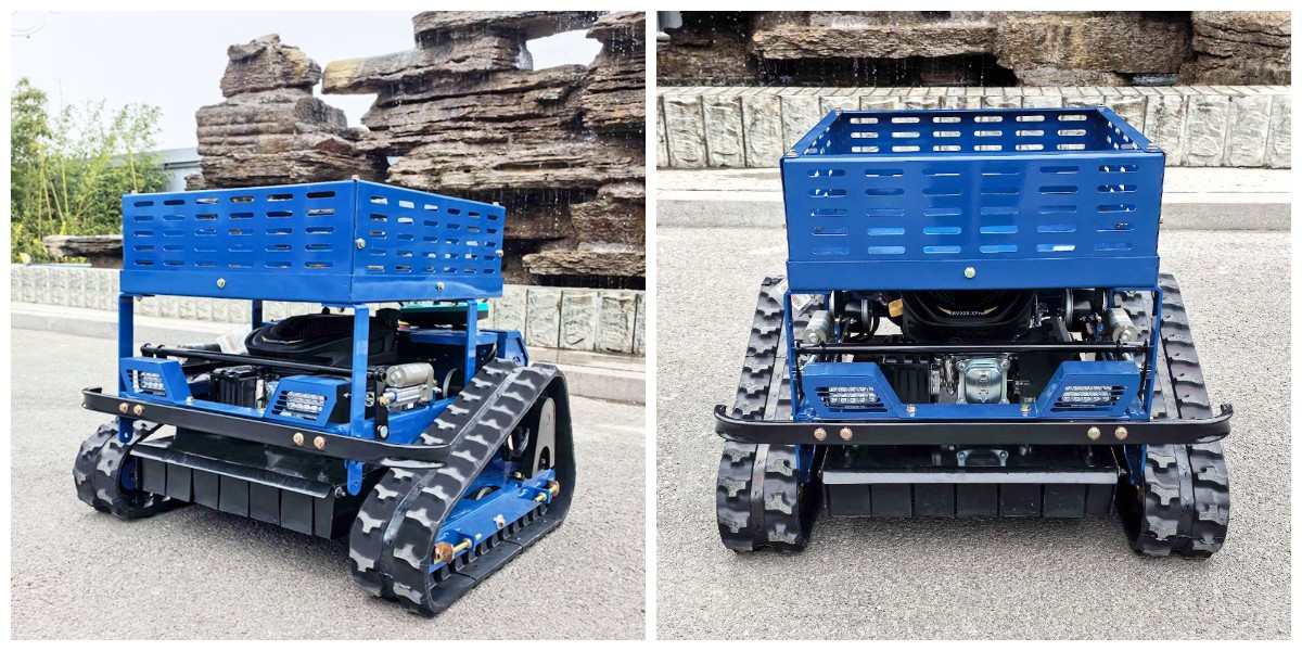 Cortacésped con control remoto