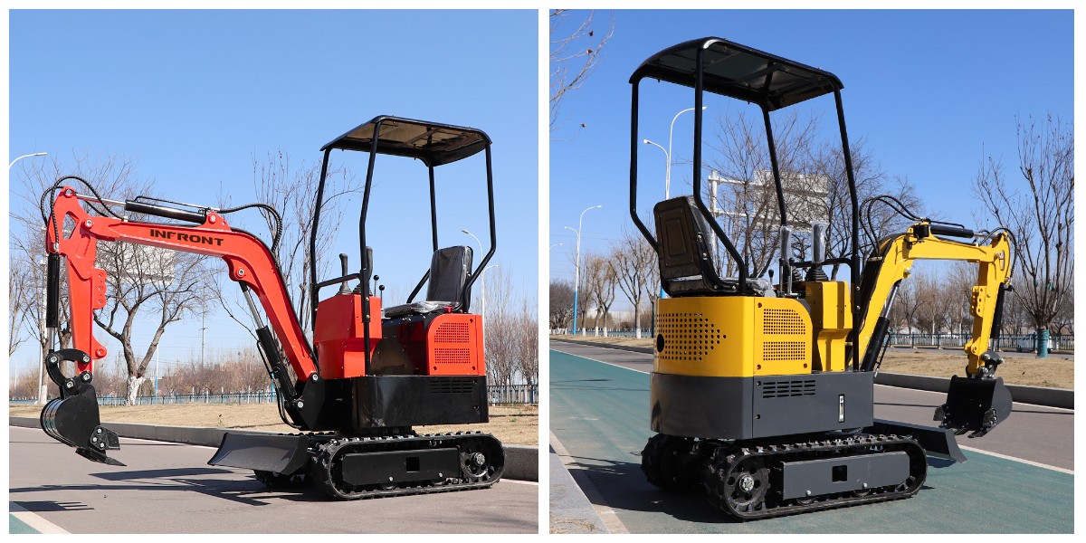 Miniexcavadora de 1,2 toneladas